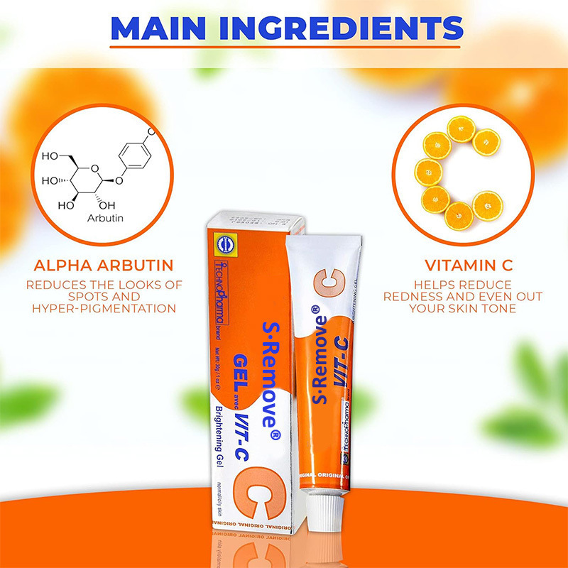 Vitamin C Gel Vitamin C Facial Body gel Moisturizing and Soothing lotion 30g