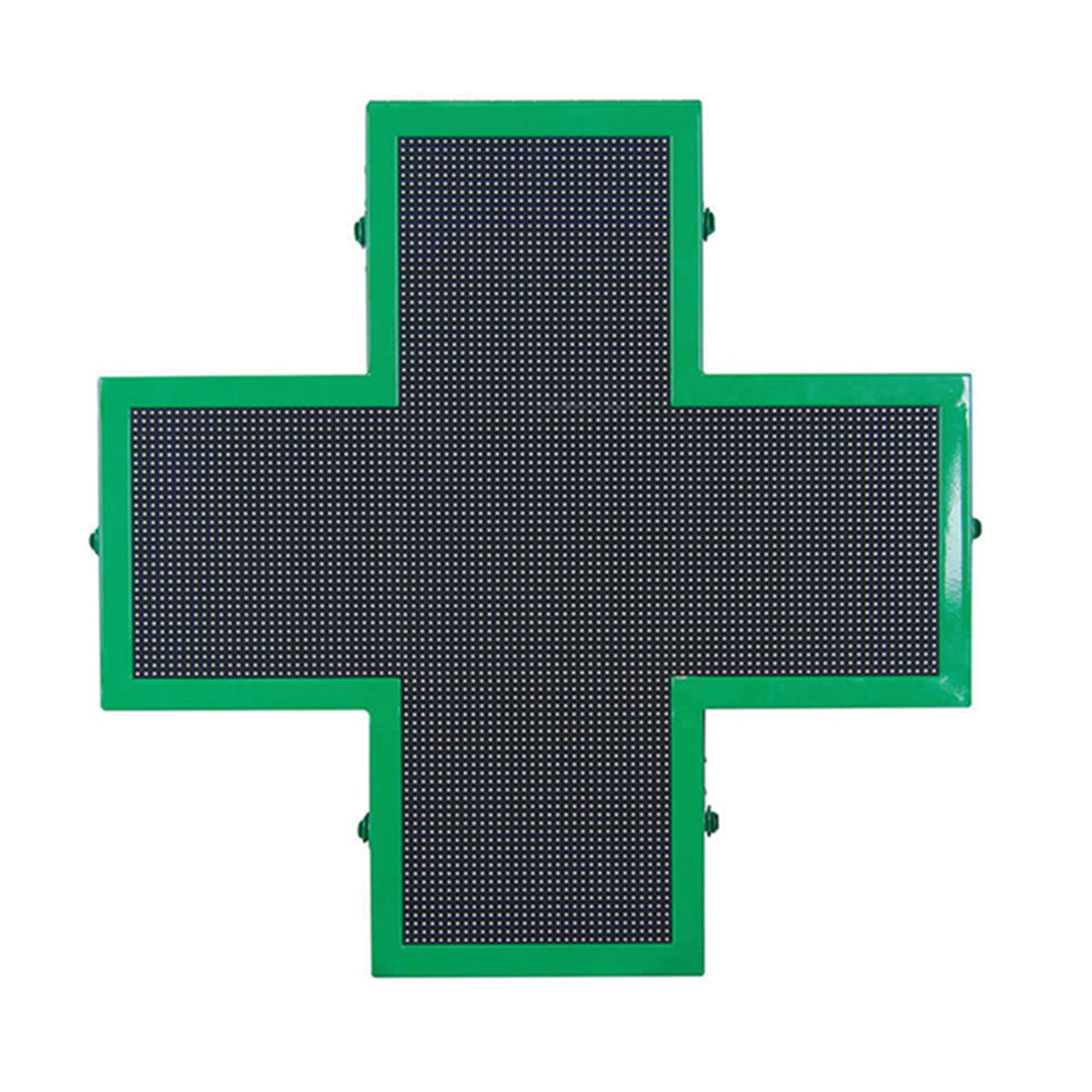 Single Side Outdoor P5 Full Color Led Pharmacy Display, Programmable Screen P5 Farmacia Cross Sign
