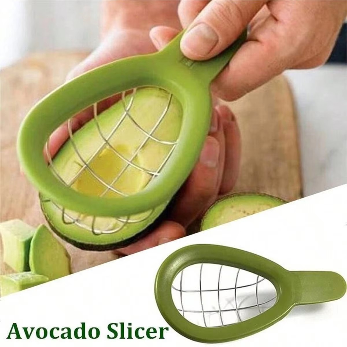 1PC Avocado slicer and corer Kiwi cutting Multi functional avocado knife Creative Avocado Slices kitchen gadgets