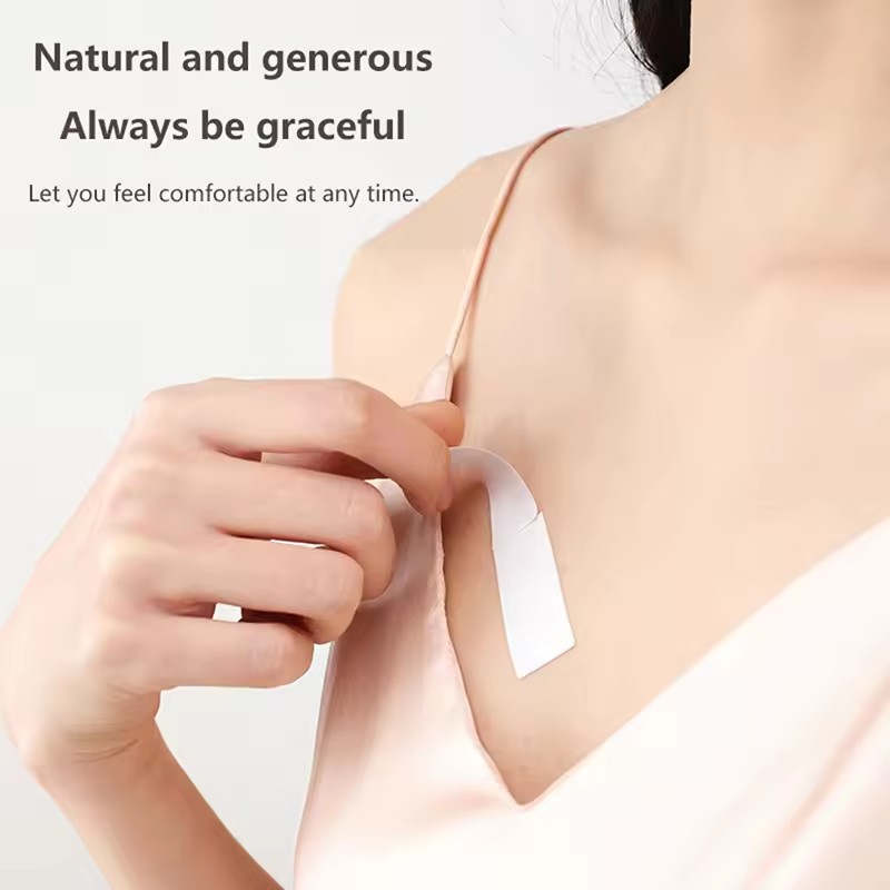 36 Pcs Womens Fashion Clear Double Sided Tape for Clothing and Body Transparent Strong Adhesive for All Skin Tones and Fabric