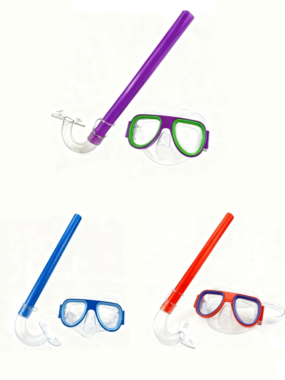 Swimming & Snorkeling Gear Set, PC Material, Beach Essential, Unisex Pool/Beach Kit | Great Birthday/Christmas Gift