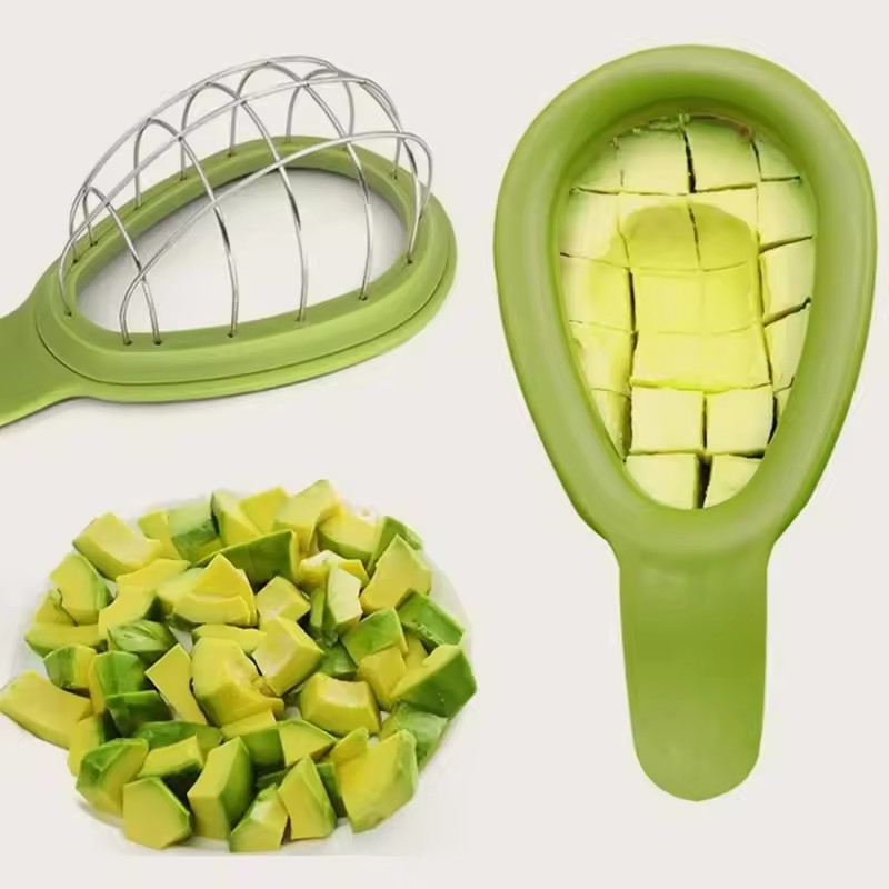 1PC Avocado slicer and corer Kiwi cutting Multi functional avocado knife Creative Avocado Slices kitchen gadgets