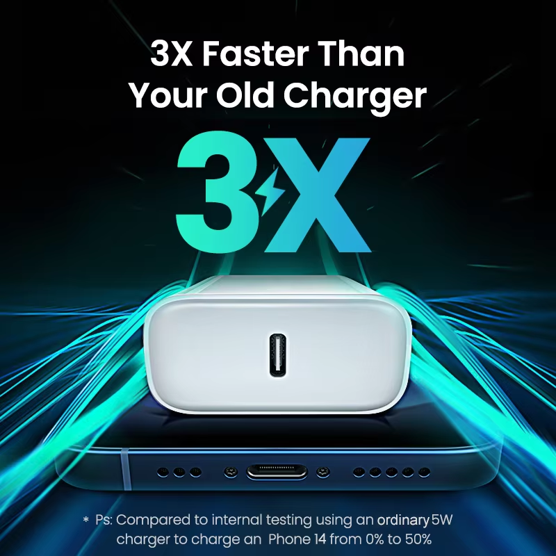 PD 40W Phone Fast Charger For iPhone 17 16 15 14 13 12 11 Pro Max 8 Plus iPad Fast Charging Type C Charge Cable USB C Data Line