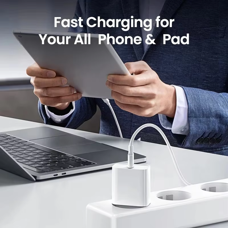 PD 40W Phone Fast Charger For iPhone 17 16 15 14 13 12 11 Pro Max 8 Plus iPad Fast Charging Type C Charge Cable USB C Data Line