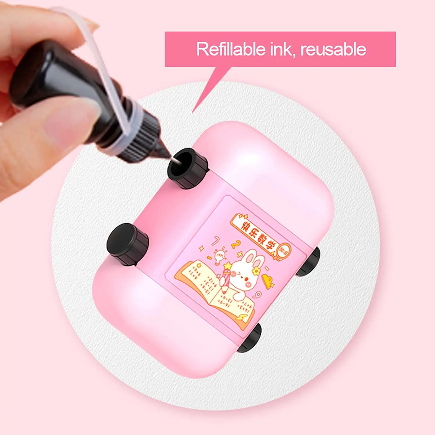 Math Roller Stamp Smart Stamps for Math Problems Roller Digital Teaching Stamp Math Stamp Roller Math Practice Question Maker