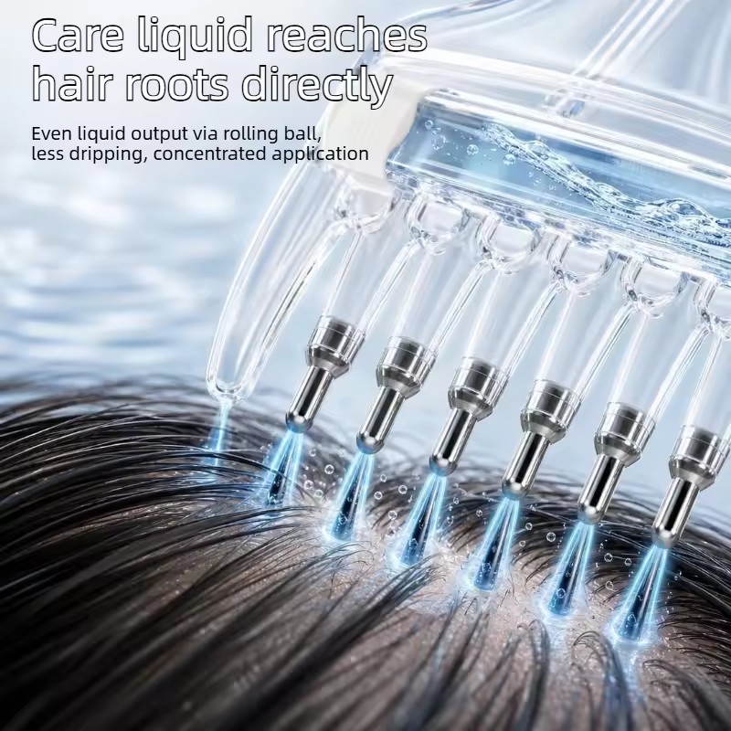 Hair Oil Applicator Scalp Massagers Liquid Comb Mini Massage Comb Essential Oil Liquid Guiding Massager