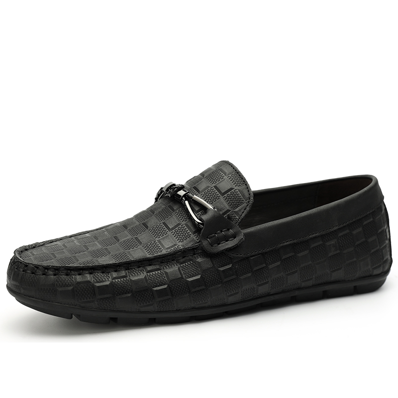 SocNoDn Men's Shoes Slip On 2026 Spring Autumn Casual Leather Shoes Male Fashion Loafer Shoes Low Top Handmade Shoes New