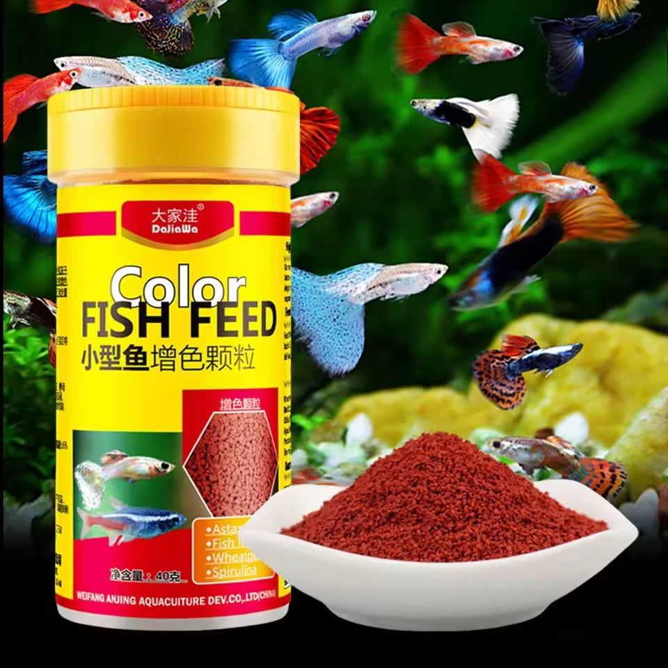 Spirulina Food Tropical Fish Nutrition For Aquarium Fish Tank Color Enhanced Food D0AC