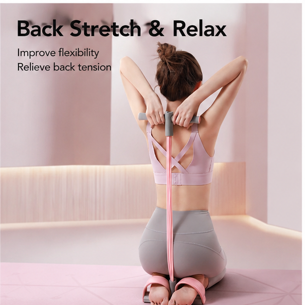 Girls' foot pedaling and stretching equipment, leg beauty and fitness aids, stomach exercises, yoga and stretching exercises