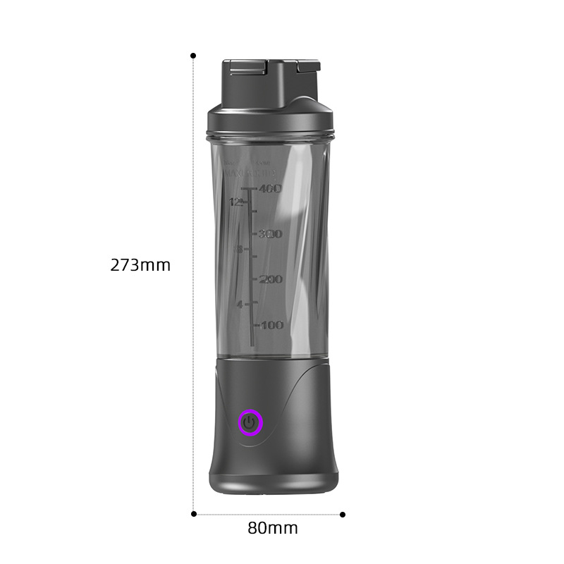 12-Blade Portable Juice Cup, 40W/60W USB Rechargeable Blender with 1500mAh Battery, 40s Fast Juicing, Sporty Design, UK Charging