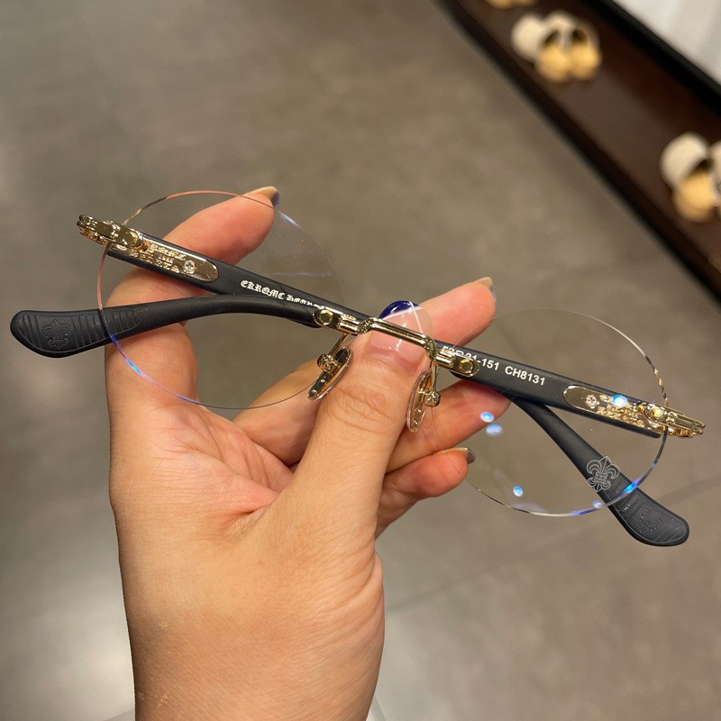Frameless Kronos Same Style Glasses Frame Personalized Men and Women Ultra Light Fashion Versatile Sunglasses