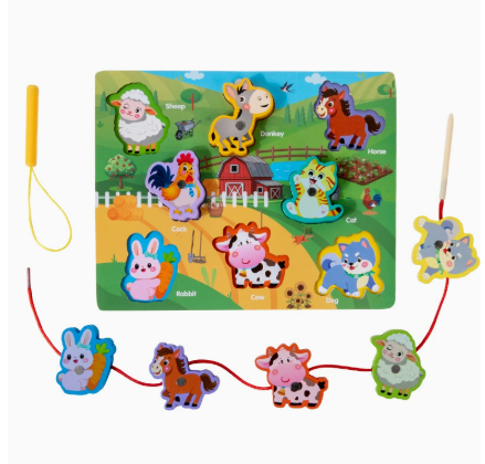 Children's 3D Puzzle Animal Transportation Sea Animal Fruits Early Education Fun DIY Paste Puzzle Toys for Kids Gifts