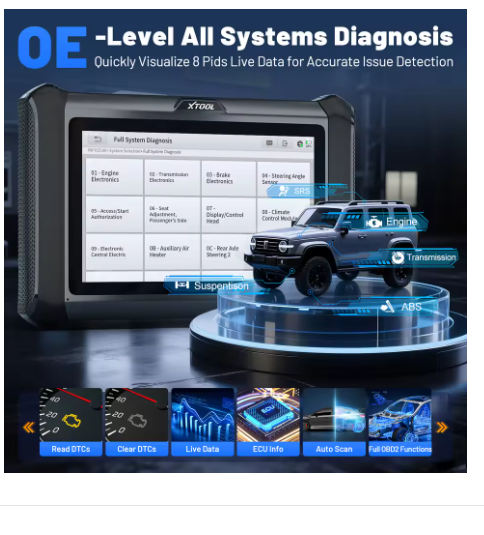XTOOL X100 PADS V2.0 Key Programmer Automotive Scanner IMMO Read Write Chip All Key Lost OBD2 Diagnostic Tool With CANFD DOIP