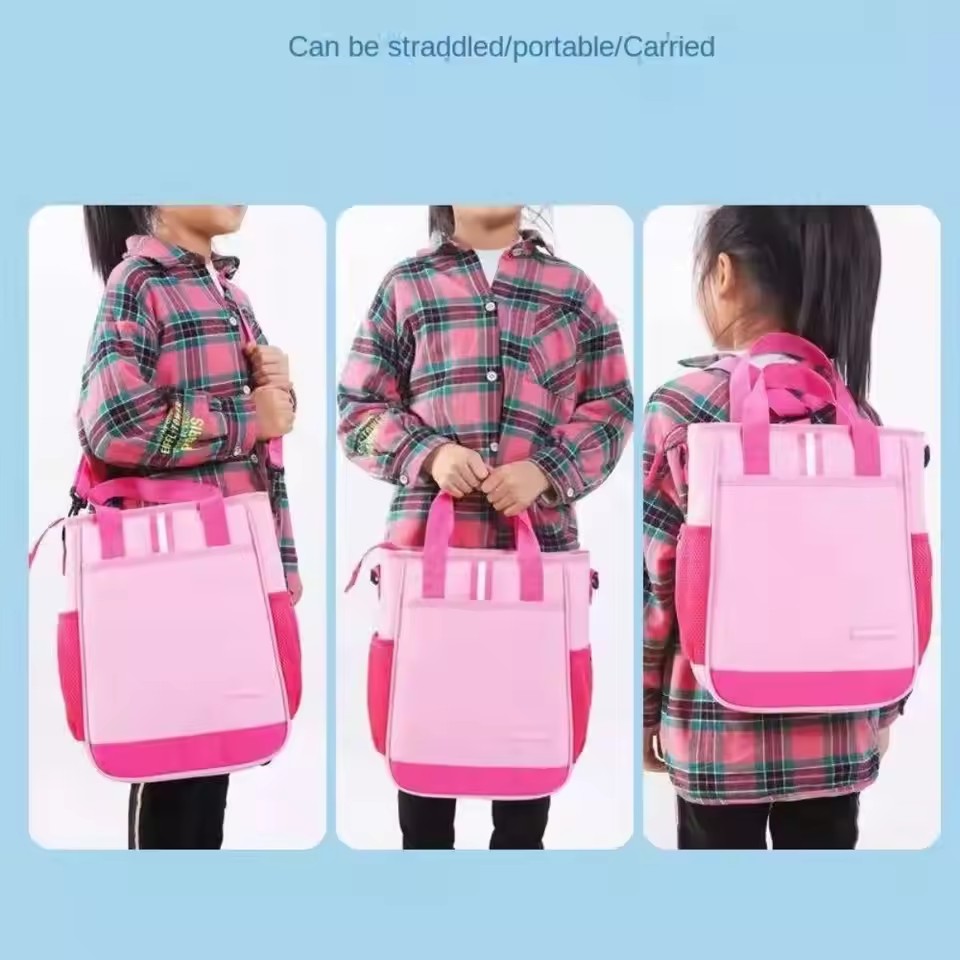 Multifunction Large-capacity Tote School Bag A4 Learning Supplies A4 File Bag Canvas Tutorial Bag