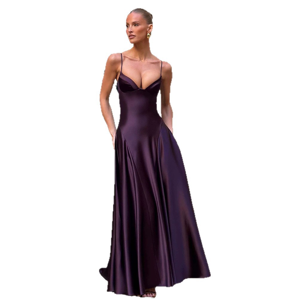 Free delivery of high-quality 2026 new summer women's clothing hot selling sexy strapless waist cinching suspender dress