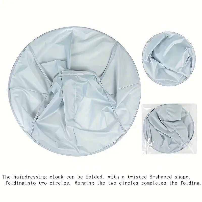 1PC Waterproof Adult Hair Cutting Cloak Foldable Umbrella Cape Salon Barber Home Hairdressing Cape Cover Cloth