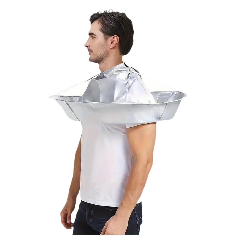 1PC Waterproof Adult Hair Cutting Cloak Foldable Umbrella Cape Salon Barber Home Hairdressing Cape Cover Cloth