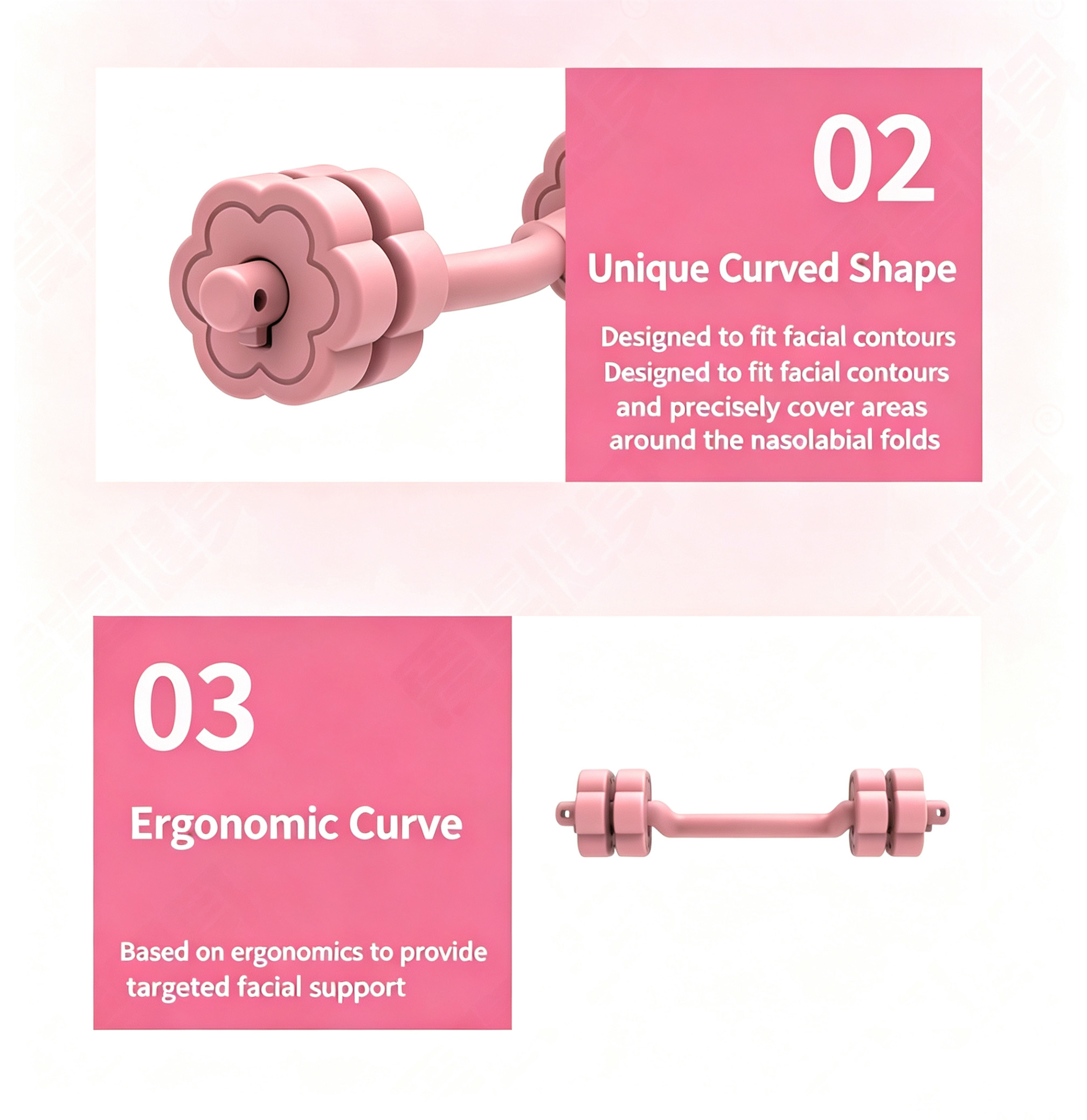 2026 Facial Yoga Dumbbell Jawline Exerciser Double Chin Reducer Lifting Facial Muscle Trainer Portable Beauty Care Device Women