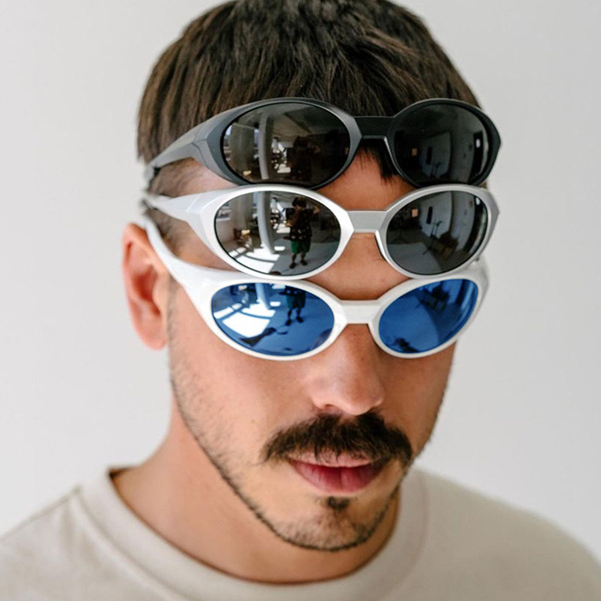 New Trendy Snow Sports Sunglasses for Women, Outdoor Cycling Goggles, Windproof Sunglasses for Men