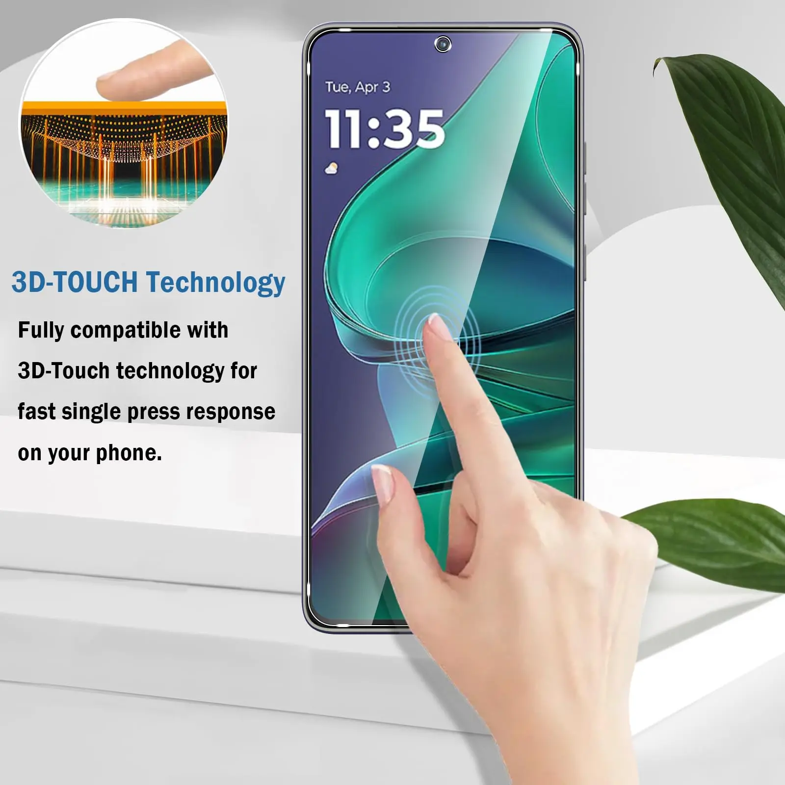 2PCS Screen Protector For Moto G06 G100 G100S G67 G57 G17 G  Play Power EDGE 70 60 Neo Tempered Glass