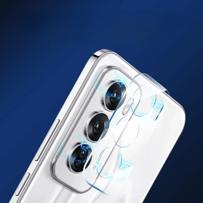 2PCS Lens Protector For OPPO Reno 8 8Z 8T 9 10 11 12 Pro Plus Lite 5G Camera Screen Protector Lens Tempered Glass