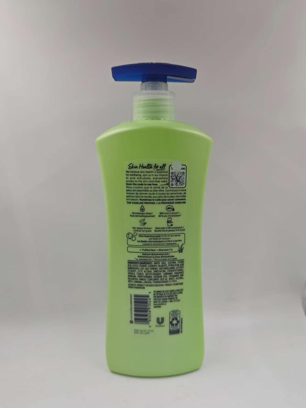 Vaseline Body Lotion Moisturizing Autumn and Winter Hydrating Whole Body Men and Women Long-lasting Fragrance Body Lotion 600ml