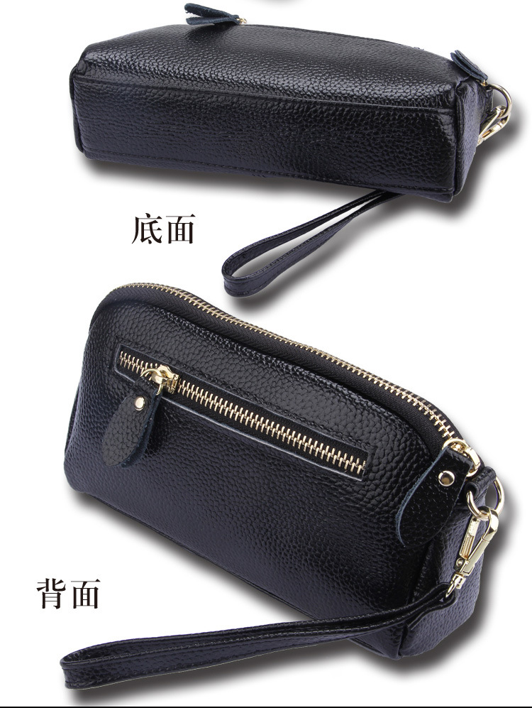 Genuine Leather Women Wallets Brand Design High Quality phone Card Holder Long Lady Purse Clutch handbags