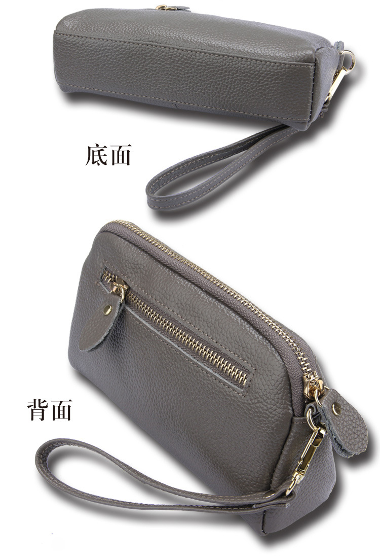 Genuine Leather Women Wallets Brand Design High Quality phone Card Holder Long Lady Purse Clutch handbags