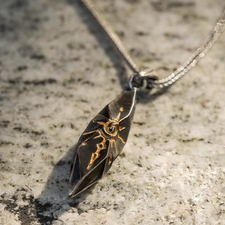 Wish Stone Necklace Men's Versatile New Fashion Accessories Minimalist Jewelry Necklace Affordable Luxury Niche Style