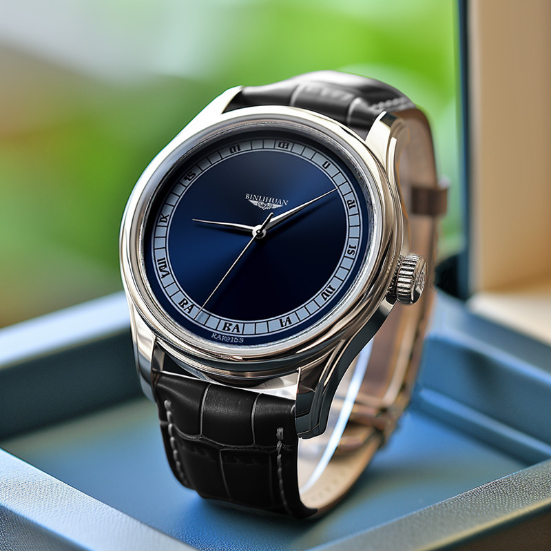New belt watch fashionable and trendy men's waterproof quartz watch