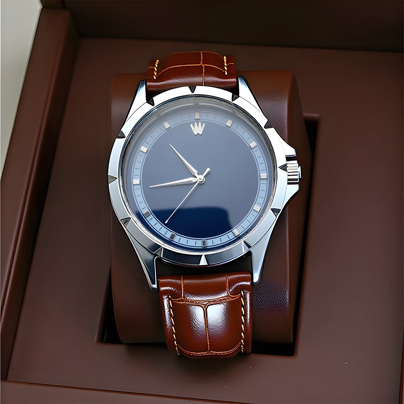 New belt watch fashionable and trendy men's waterproof quartz watch
