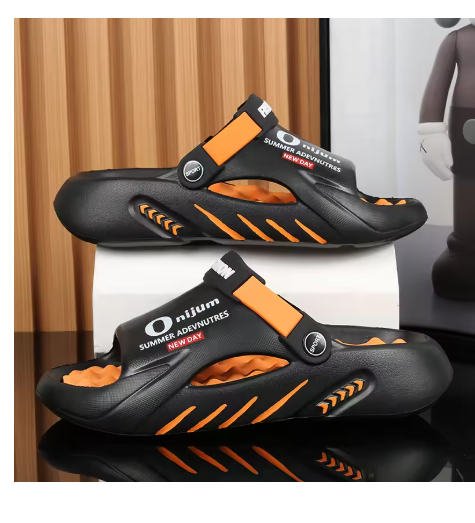 Men Slippers New Summer EVA Soft-soled Platform Slides Sandals Indoor Outdoor Walking Beach Shoes Flip Flops Mens Shoes