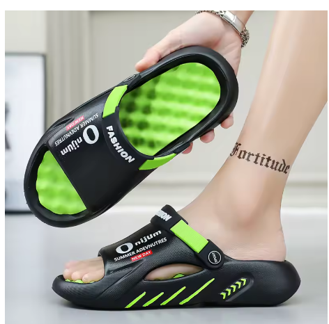 Men Slippers New Summer EVA Soft-soled Platform Slides Sandals Indoor Outdoor Walking Beach Shoes Flip Flops Mens Shoes