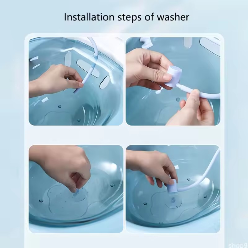 Sitz Bath Flusher Healthy Care Soaking Hand Sprayer for Toilet Seat Bidet Bathtub Hemorrhoid Treatment Pregnant Women