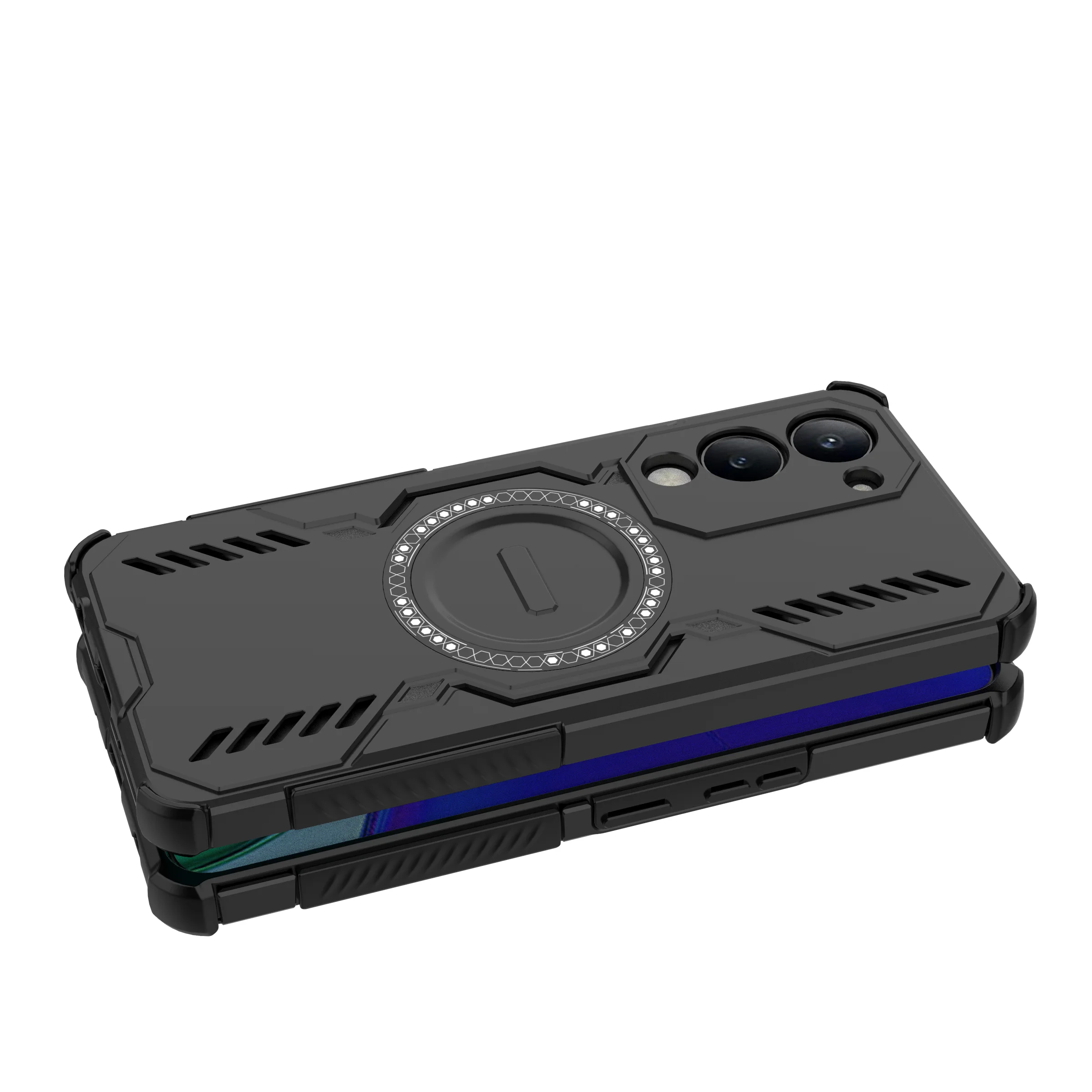 For Vivo T4 S20 S30 X200 V60 Y400 X300 PRO MINI FE Lite Heat Dissipation Magnetic Case Matte PC TPU Shockproof Protective Cover
