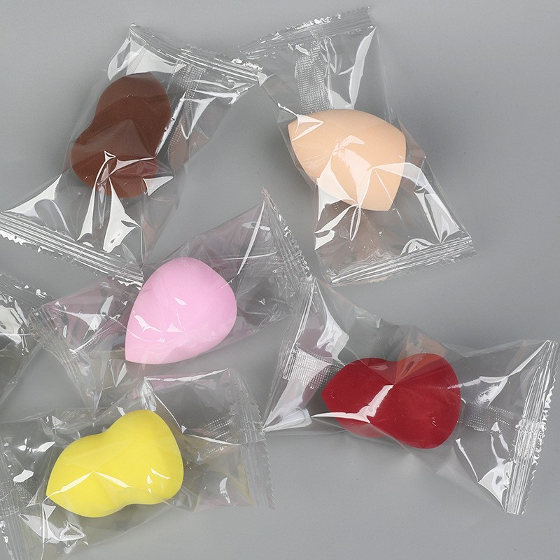 Heart‑shaped Box Makeup Sponge Set, Gourd & Teardrop Beauty Blender, Soft Air‑Cushion Powder Puff, Professional Makeup Tools