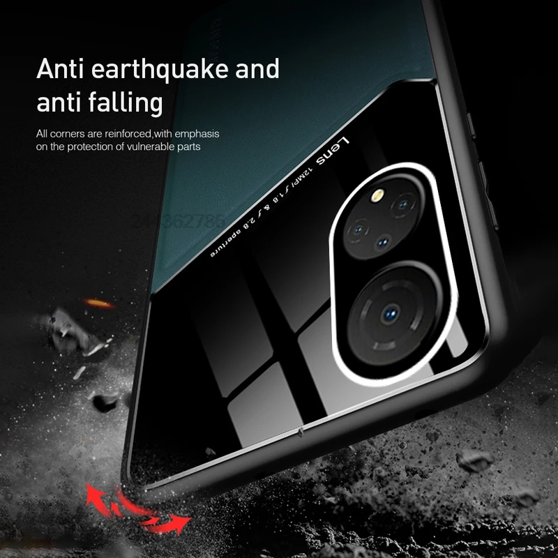 For Honor 600 Case Magnetic PU Leather Car Magnetic Hard PC Cover For Huawei Honor 600 X6D PRO 500 Smart Global Phone Case