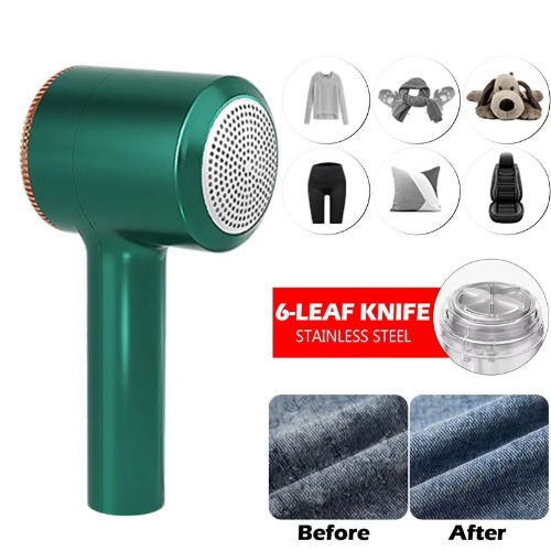 Electric Lint Remover for Clothing Pellet Fluff Remover Rechargeable Portable Fabric HairBall Shaver Removes Lint from Clothes