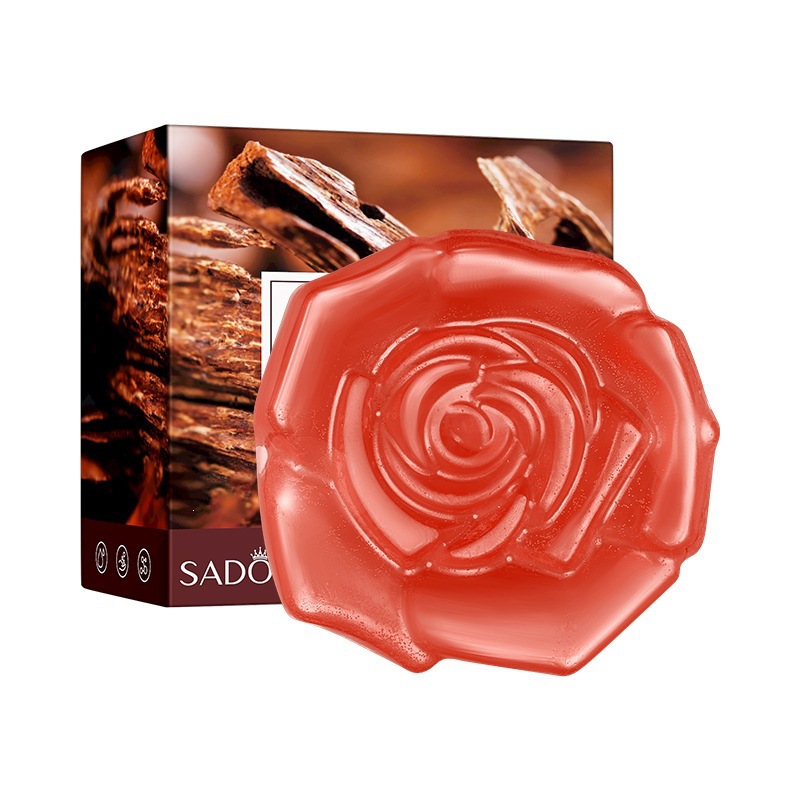 3pcs/pack handmade soap Lavender essential oil soap Soap rose essence 100g random styles