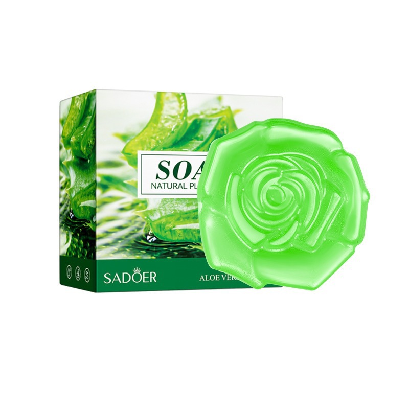 3pcs/pack handmade soap Lavender essential oil soap Soap rose essence 100g random styles