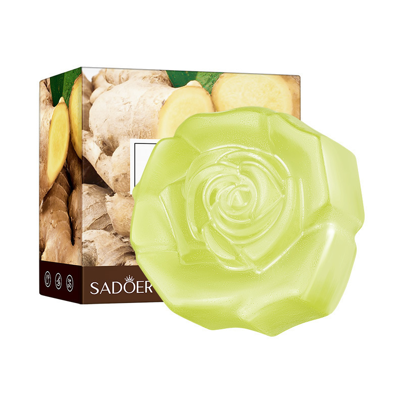 3pcs/pack handmade soap Lavender essential oil soap Soap rose essence 100g random styles