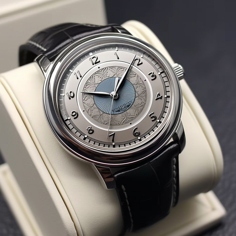 Classic Fashion Men's Business Quartz Watch Leather Strap Waterproof Watch