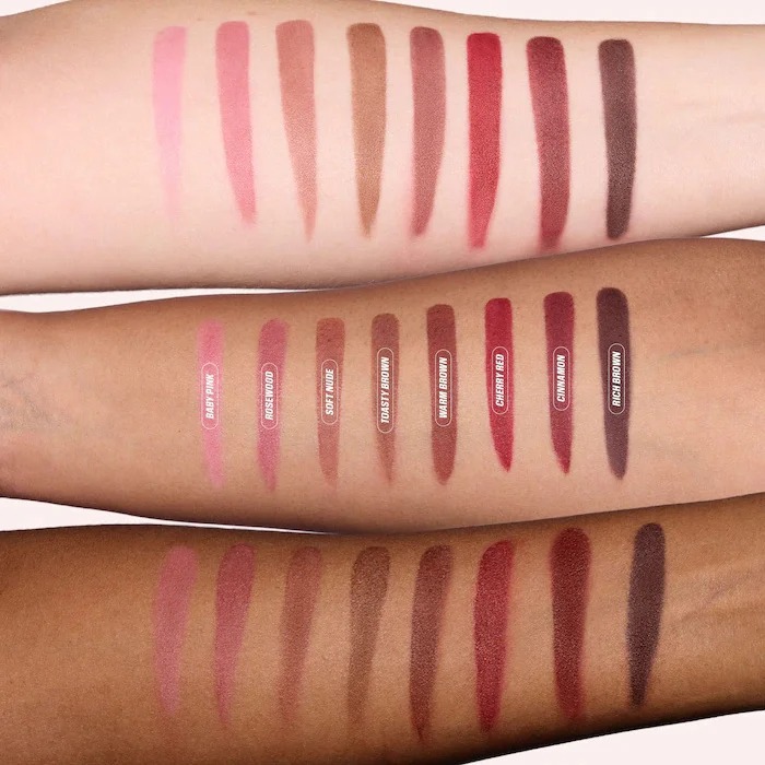 HUDA New Beauty lipliner Lip Shaping lipliner Colorant does not stick to the cup and does not fade