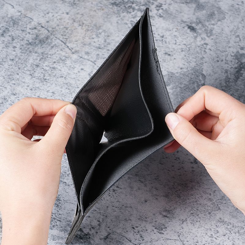 Short men's thin wallet  new high-value eagle pattern  student youth soft leather coin purse  fashionable casual card bag