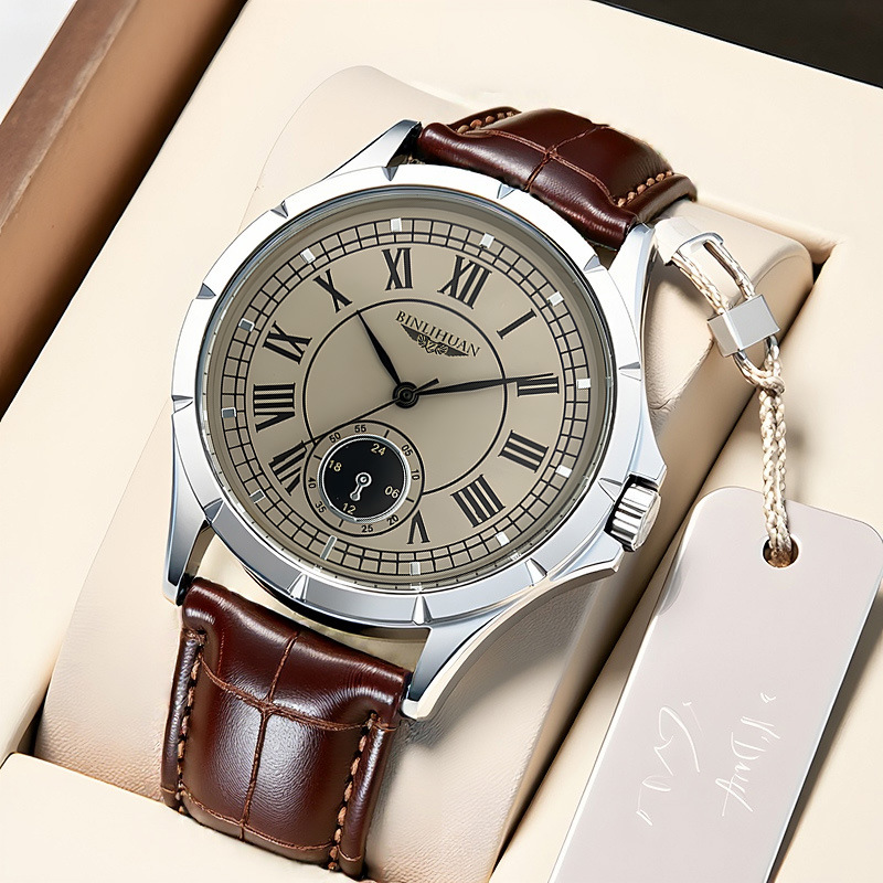 Fashionable men's business watch classic waterproof quartz watch