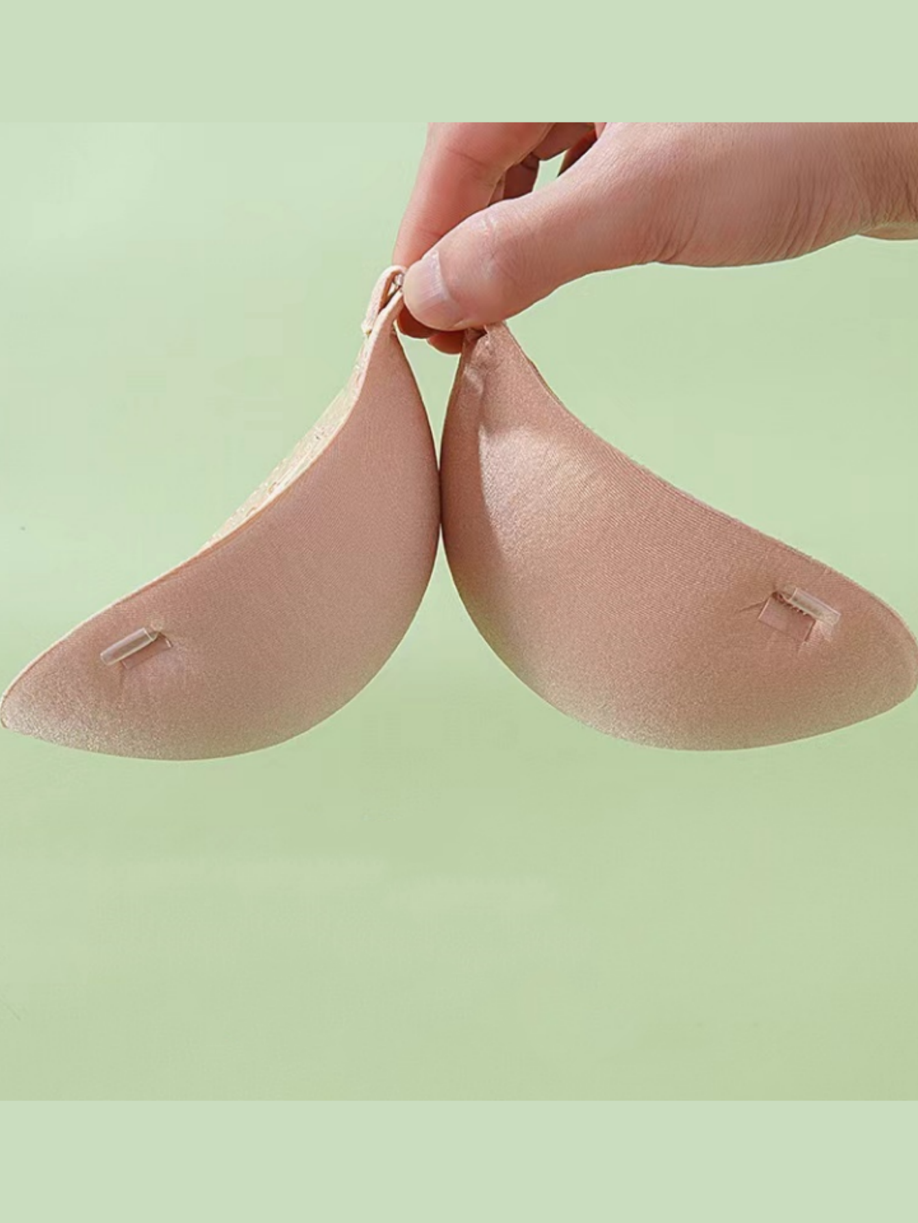 1 piece of Mantou cup with thickened skin color, invisible milk patch, silicone breast patch, women's underwear accessories