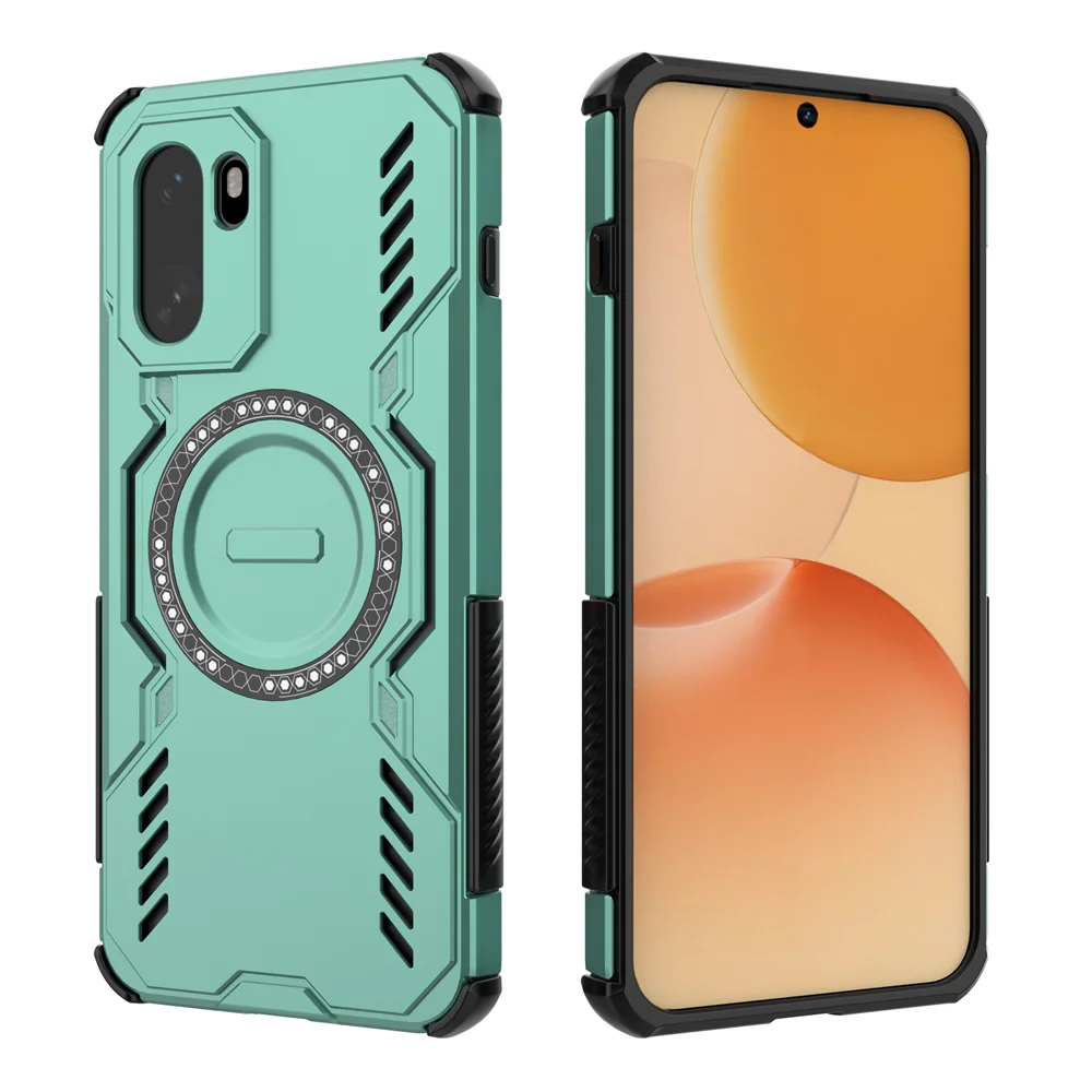 For OnePlus Nord 5 15 15T 15R Turbo ACE 5 6 6T ULTRA Butterfly Armor Hollow Heat Dissipation,Shockproof Magnetic Case