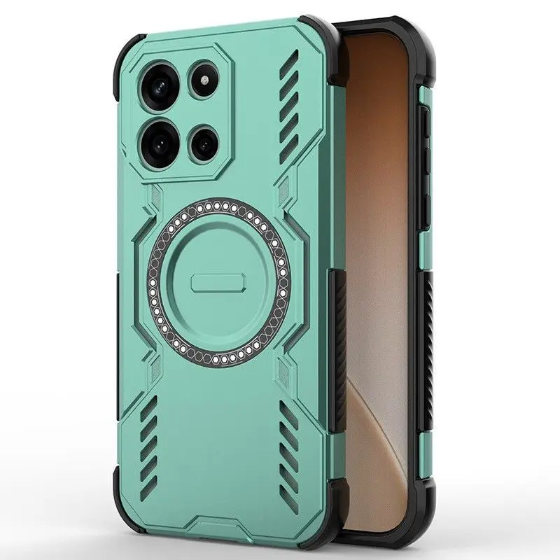 For OnePlus Nord 4 CE5 13 13R 13T ACE 5 PRO Racing Butterfly Armor Magnetic Shockproof Phone Case Metal Ring Kickstand Hard Back