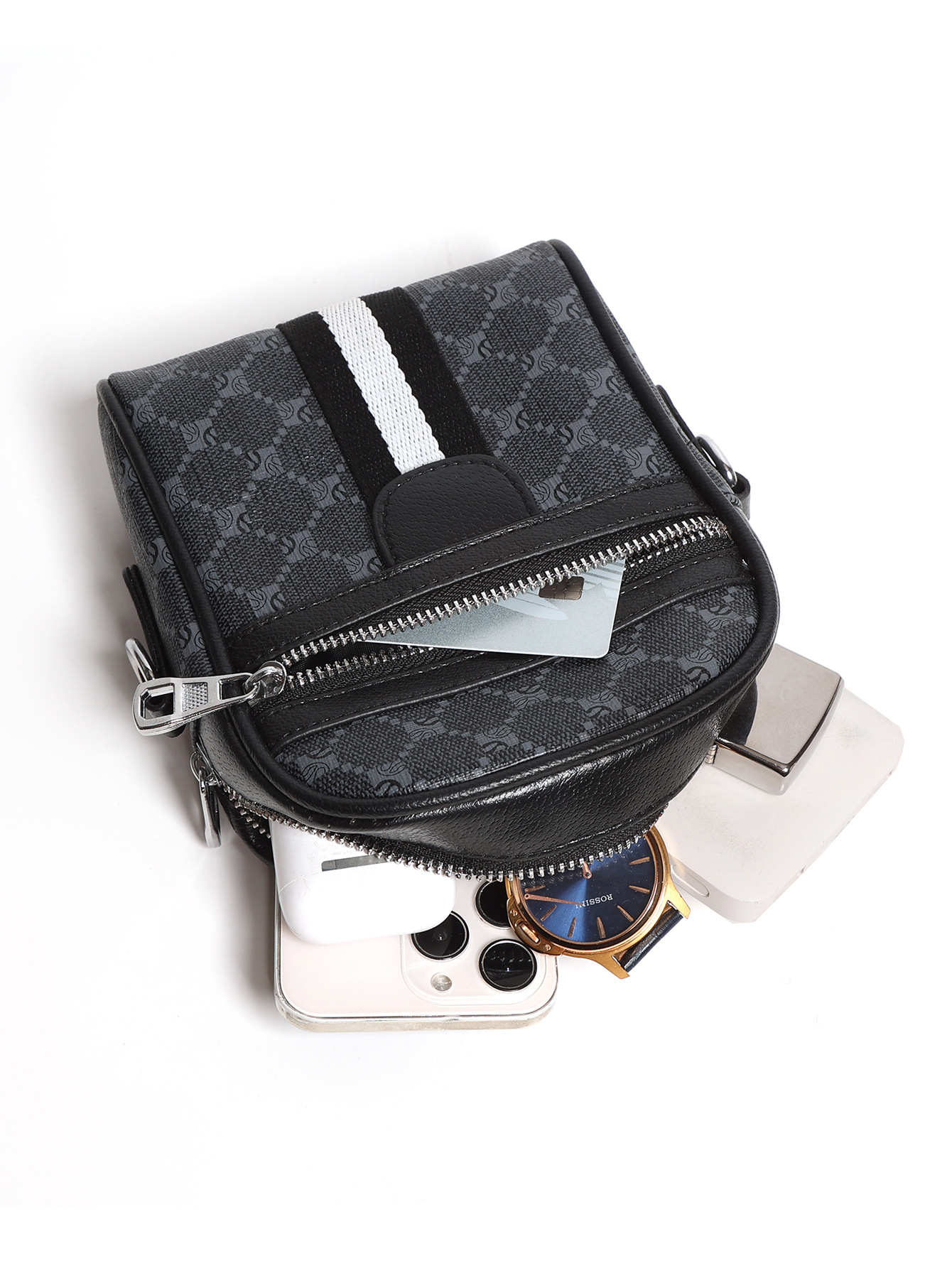 Men's new fashionable small shoulder bag trend men's single shoulder bag backpack men's crossbody bag men's casual bag men's bag