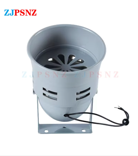 MS-290 Metal Motor Siren Automotive Air Raid Siren Horn Industrial Alarm Sound Electrical Guard DC12V DC24V AC110V AC220V 110DB